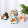 Colorful Comfortable Rabbit Squirrel Mini Cage Hamster House Small Animal Sleeping Bed Guinea Pig Nest Warm Mat