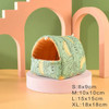 1PC Comfortable Hamster House Small Animal Sleeping Bed Soft Guinea Pig Nest Warm Mat Mini Cage For Rabbit Squirrel Mat