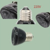 50W 75W 100W E27 Pet Heating Lamp Black Infrared Ceramic Emitter Heat Light Bulb Pet Brooder Reptile Lamps 220V-240V