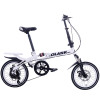 Folding Bicycle Variable Speed Disc Brake Bike Damping Urban Cycling