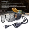 Pet Reptile Heat Lamp Shade Infrared Ceramic Heat Emitter Pet Coop Heater Guard for Chicken Lizard Turtle Brooder Snake