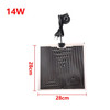 EU Plug Reptile Heating Pad For Lizard Turtle Heater Reptiles Warm Adjustable Temperature Controller Mat For Small Fish Tank 1Pc