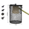 Pet Reptile Heating Bulb Lamp Heater Cage Black Ceramic E27 Warmer Bulb Brooder Chickens Tortoise Lizard Reptile Light 75/100W