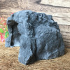 Reptile Rock Hide Cave, Small Aquarium Habitat Decor Rock Tortoise Hideout for Lizards and Turtles