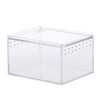 Acrylic Cage Breeding Box Terrarium Clear Feeding Habitat for Snake