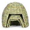 Grass House For Rabbits Sleeping Bed Grass Nest Hiding Nest For Guinea Pig Hideouts Small Animal Play Hideaway Bed Habitat Decor