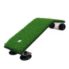 NICEFurniture Reptile Ramp Platform Turtle Basking Rectangular Sunbathing Floating Platform Simulation Natural Lawn Habitat