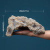 Rock Hideout Habitat Decoration Non Toxic Resin Realistic Cave for Pocket Pets Small Amphibians Spiders Iguanas