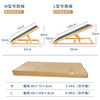 Solid wood adjustable pet dog climbing ladder Dog sofa ladder Pet anti-skid ramp ladder