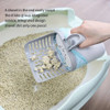 Bedroom 2-in-1 Dismountable Washable Cat Waste Container Wide Range Applications Cat Feces Tool For Living Room
