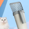 Bedroom 2-in-1 Dismountable Washable Cat Waste Container Wide Range Applications Cat Feces Tool For Living Room