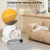 Automatic Cat Litter Box Self Cleaning with App Control 65L Capacity Tonepie Sandbox Lettiera Gatto Autopulente
