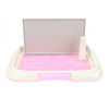 Lattice Dogs Cats Toilet Potty Pet Toilet Pee Training Toilet Easy to Clean Indoor Puppy Litter Holder Tray Bedpan Pet Product
