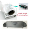 TONEPIE-Automatic Cat Litter Box, Self Cleaning Accessories, Sand Control Pad, Stopper Accessory Cat Litter Baffle Garbage Bag