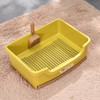 Cat Litter Box Drawer Style Anti-splashing Kitten Dog Rabbit Litter Toilet Plastic Pet Trainer Tray Bedpan Cleaning Supplies
