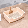 Cat Litter Box Drawer Style Anti-splashing Kitten Dog Rabbit Litter Toilet Plastic Pet Trainer Tray Bedpan Cleaning Supplies