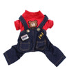 New Pet Jumpsuit Rompers Dog Hoodie Denim Coat T-Shirt Cat Puppy Jacket Autumn/Winter Clothes Apparel