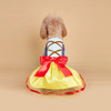 Snow Dog Costume - Christmas Princess Puppy Dress, Snow Pet Apparel for Party Christmas Halloween Special Events Costume