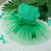 Wedding Dog Dresses Green Tulle Skirts For Small Dogs Sweet Bowknot Skirt Summer Tutu Dress Dog Clothes for Chihuahua Apparel