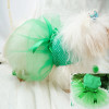 Wedding Dog Dresses Green Tulle Skirts For Small Dogs Sweet Bowknot Skirt Summer Tutu Dress Dog Clothes for Chihuahua Apparel