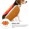 Funny Pet Coat Hot Dog Winter Stuffed Clothes Dog Puppy Cat Suit Costume Apparel for Small Medium Dogs Dachshund Party Cosplay