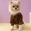 Dog Knitted Sweater Soft Warm bulldog Autumn Winter Sweater Cat Pet Puppy Pullover Coat Small Medium Dogs Apparel Costumes