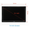 Supports MP4 AC3 HDin PS4 display DVB T2 ATSC digital analog TV Kang