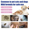 Pet Anti Flea Spray Itch Skin Relief Tick Control Cat Flea Treatment Antiparasite Insect Repellent Soothing Dog Deworming Liquid