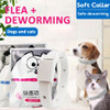 1~10PCS Dog & Cat Collar Flea & Tick Prevention Adjustable Pet Collar Pest Control Rubber Flea Killer Collar Pet