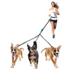 Dog Leash Hands-free Leash Suitable for Pets Running and Walking Dog Harness Collar Jogging Leash Adjustable Multi-Dog Leash Use