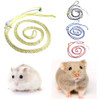 Handweaving For Hamster,Squirrel,Rat Adjustable Nylon with Bells Pet Supplies Hamster Leash Hamster Harness Mouse Collar Rope