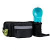Multifunctional Pet Training Waistpack Dog Walking Bag Strip Waist Bags Pet Treat Snack Bag with Hidden Water Bottle for Outdoor
