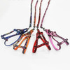 120pcs/lot Small Dog Harness and Leash Soft Nylon Pet Walking Harness Vest Dog Harness Collar