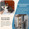 Cat Scratcher Mat Furniture Protector Sofa Cat Crawling Mat Grinding Climbing Frame Self-Adhesive Carpet Cats Scratch Board