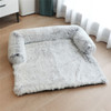 Washable Pet Sofa Dog Bed Calming Bed For Large Dogs Pad Blanket Winter Warm Cat Bed Mat Couches Car Floor Furniture Protector