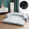 Washable Pet Sofa Dog Bed Calming Bed For Large Dogs Pad Blanket Winter Warm Cat Bed Mat Couches Car Floor Furniture Protector