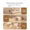 Cat Scraper bamboo mat Cat Training Scratch Pad Table Leg Cat Scratcher Furniture Protection Mat Sofa Protector Scratch Carpet