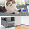 Clippable cat scraped carpet cover self-adhesive cat tree replacement parts cat scratch pad cat step sofa furniture DIY protecto