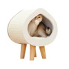 Wood Indoor Sleeping Habitats Cat Bed Kittens Washable Warm Cats Nest Beds Furniture Light Weight Cama Para Perros Pet Supplies