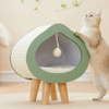 Wood Indoor Sleeping Habitats Cat Bed Kittens Washable Warm Cats Nest Beds Furniture Light Weight Cama Para Perros Pet Supplies