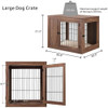 Dog Pet House for Dogs Furniture Style Dog Crate for Medium Large Dogs Doghouse Pretty Cute End Side Table Nightstand Walnut