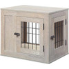 Dog Pet House for Dogs Furniture Style Dog Crate for Medium Large Dogs Doghouse Pretty Cute End Side Table Nightstand Walnut