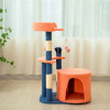 Cat Tree Tower for Indoor Cats Furniture Activity Center with Cat Scratching Posts Stand House Cat Condo with Funny Toys