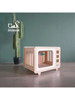 Small Cat Furniture Retro Color Matching Wooden Cat House Cat Litter Cat Toy