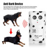 Ultrasonic Bark Stopper Anti Bark Wall Mounted Voice Activated Dog Repeller Equipment Training Device