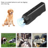 Ultrasonic Anti Barking Device Portable Automatic Bark Stopper with LED Light Repeller Trainer Battery Powered for All Size Dogs