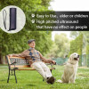 3 in 1 Dog Repeller Device LED Ultrasonic Dog Training Repellents Anti-barking Device with Flash Light Outdoor Portable Whistle+