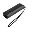 3 in 1 Dog Repeller Device LED Ultrasonic Dog Training Repellents Anti-barking Device with Flash Light Outdoor Portable Whistle+