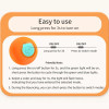 ROJECO Cat Toys Smart Interactive Cat Bouncing Ball Automatic Rolling Ball Training Self-moving Electric Toy Dog Pet Accessories