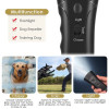 3 in 1 Pet Dog Repeller Whistle Anti Barking Stop Bark Training Device Trainer LED Ultrasonic Anti Barking Without Battery